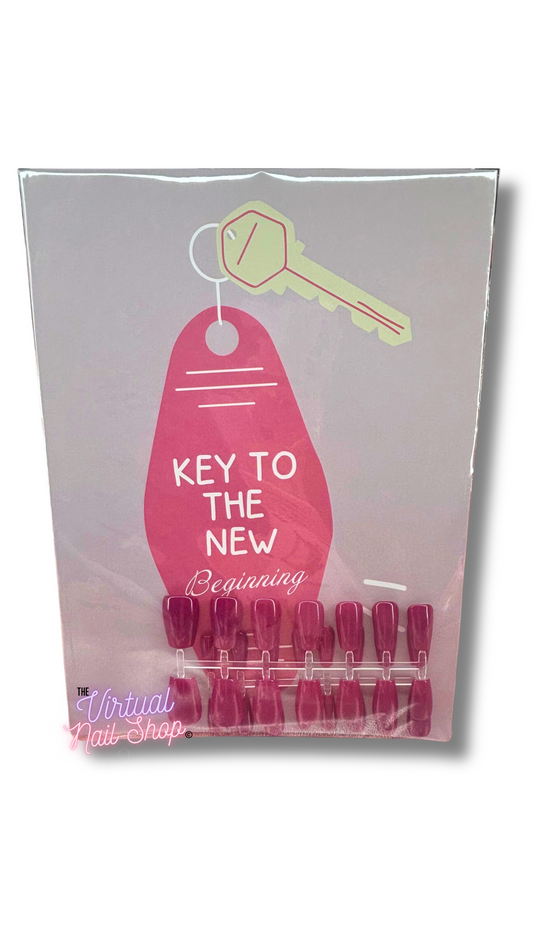 Key to the new - Nail kit + Poster