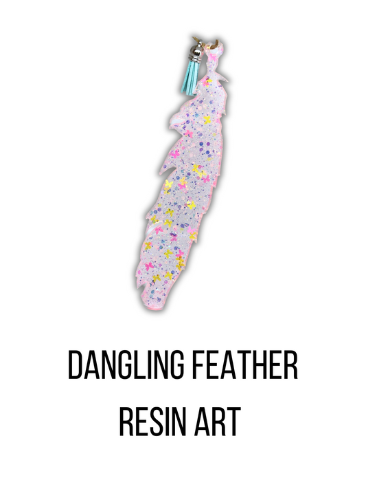 Feather Resin Sunlight Catcher