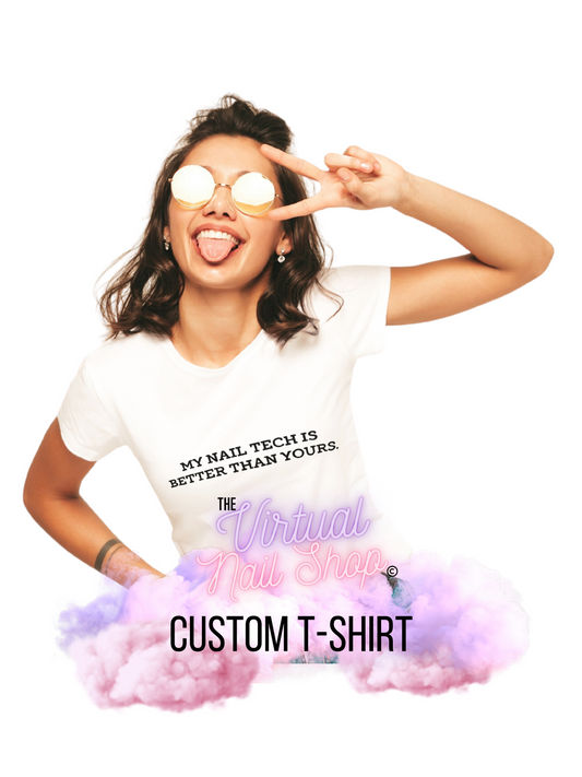 Custom Nail Tech Tops