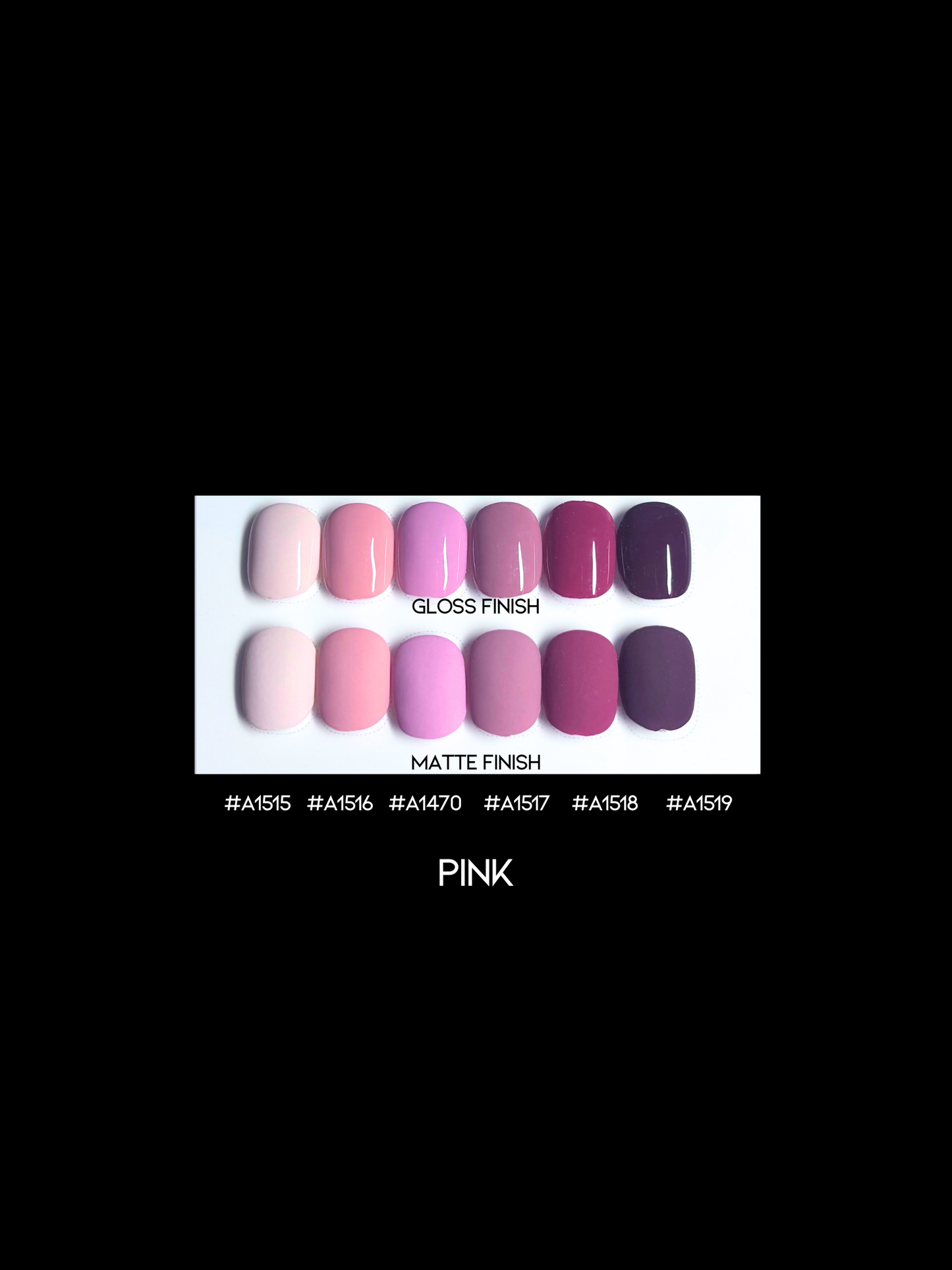 TVNS -  SOLID COLOR NAIL KIT - PINK