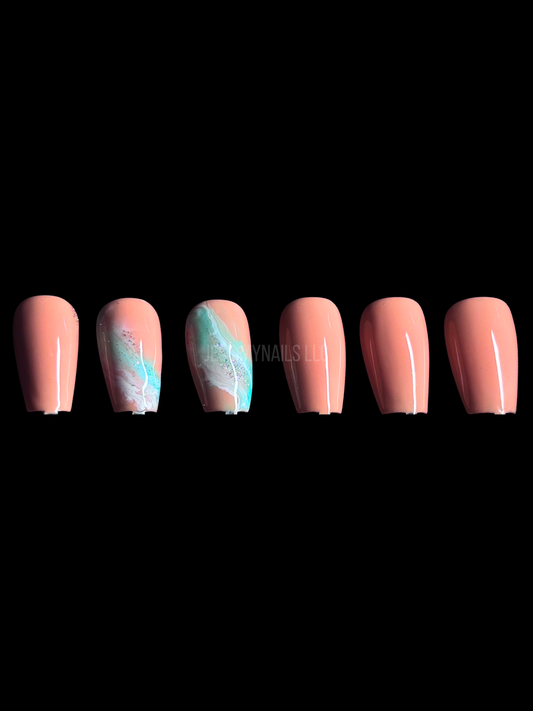 By the Sea Press-on Nail Kit