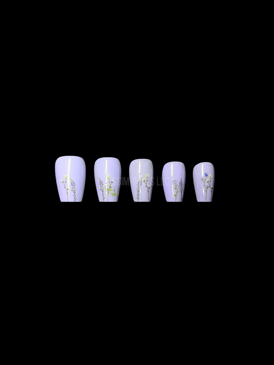 Field Of Flowers Press-on Nail Kit