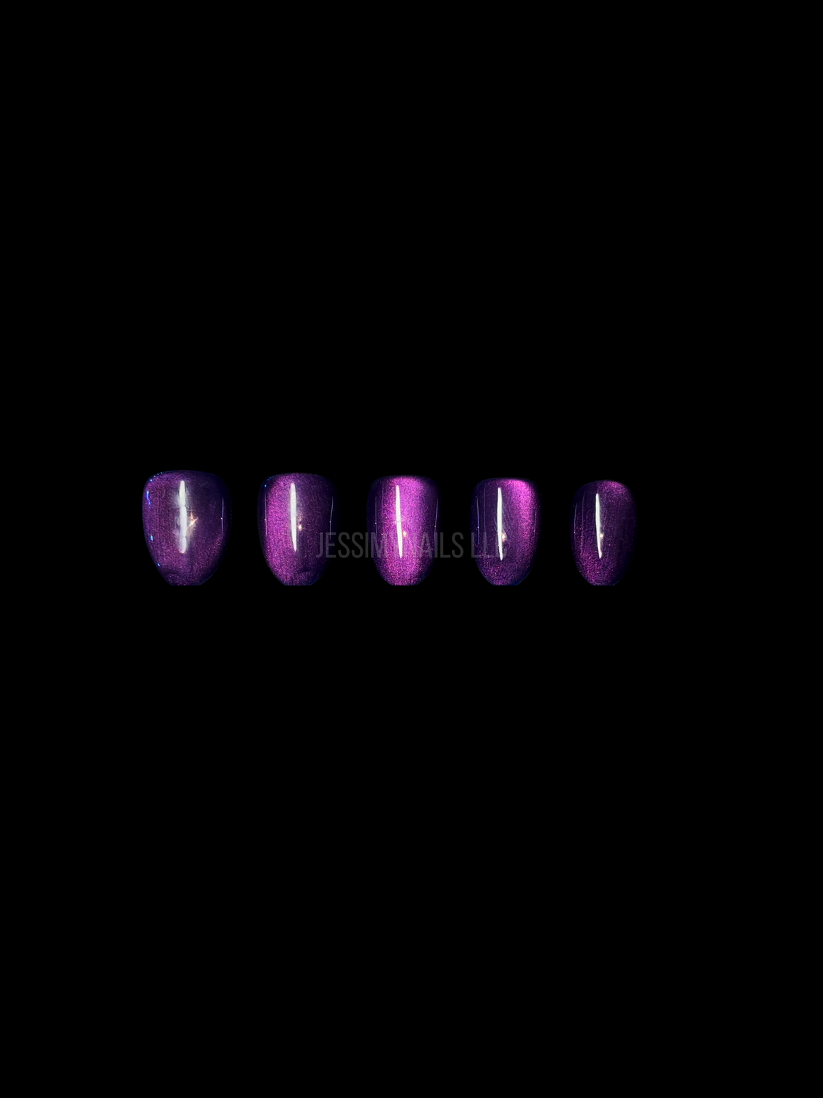 Purple sky Cat eye Press-on Nail Kit