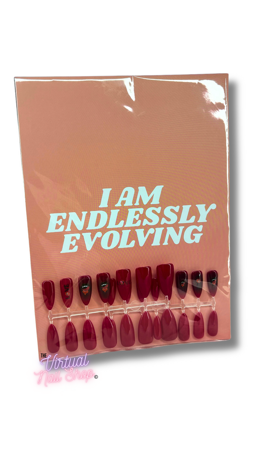 Endlessly Evolving - Strip nail kit + POSTER