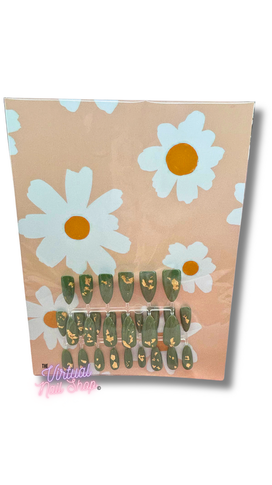 Falling in flowers - Strip nail kit + POSTER