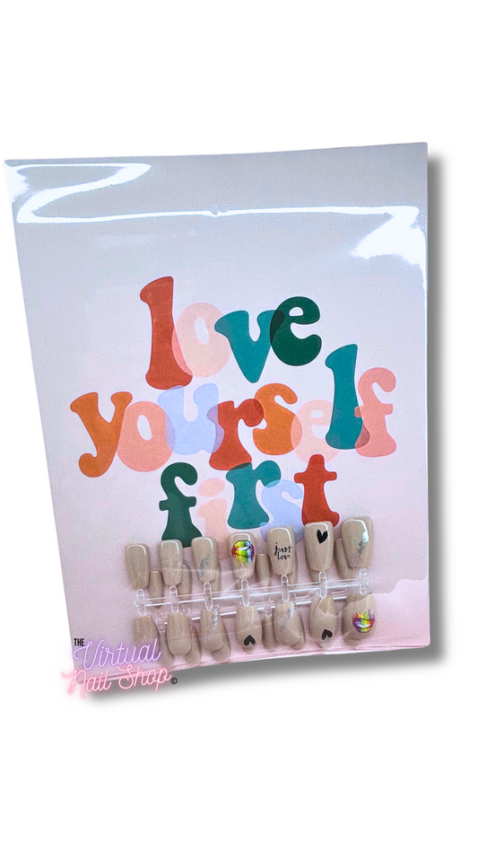 Love yourself - Strip nail kit + POSTER