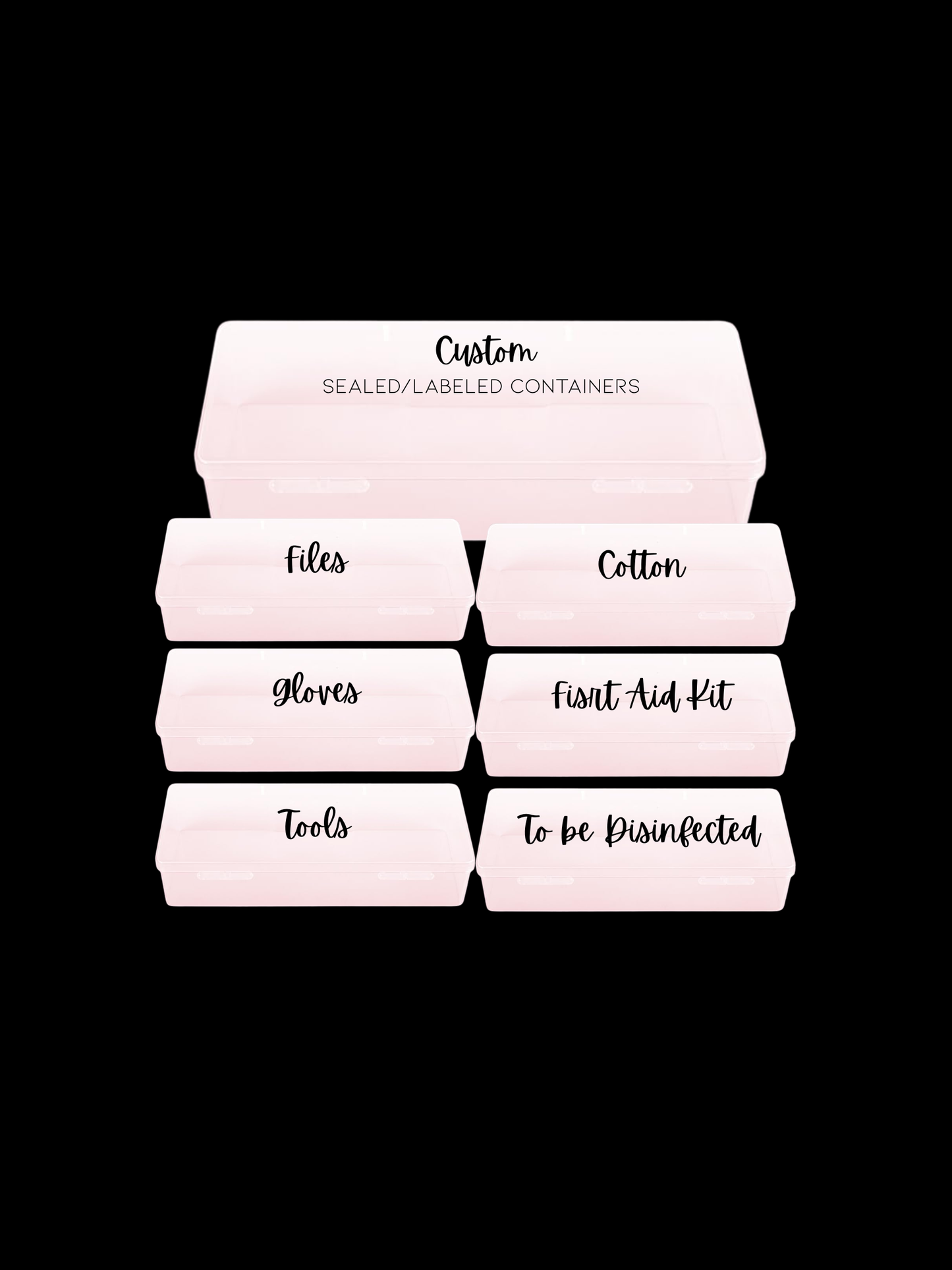 TVNS - CUSTOM SEALED/LABELED CONTAINERS