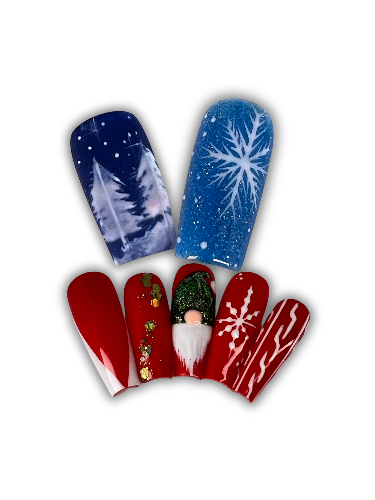 TVNS - CUSTOM PRESS ON NAIL KIT by @JESSIMYNAILS