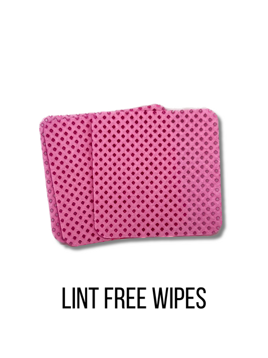 Pink Lint free pads